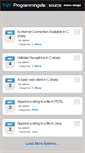 Mobile Screenshot of code.programmingsite.co.uk